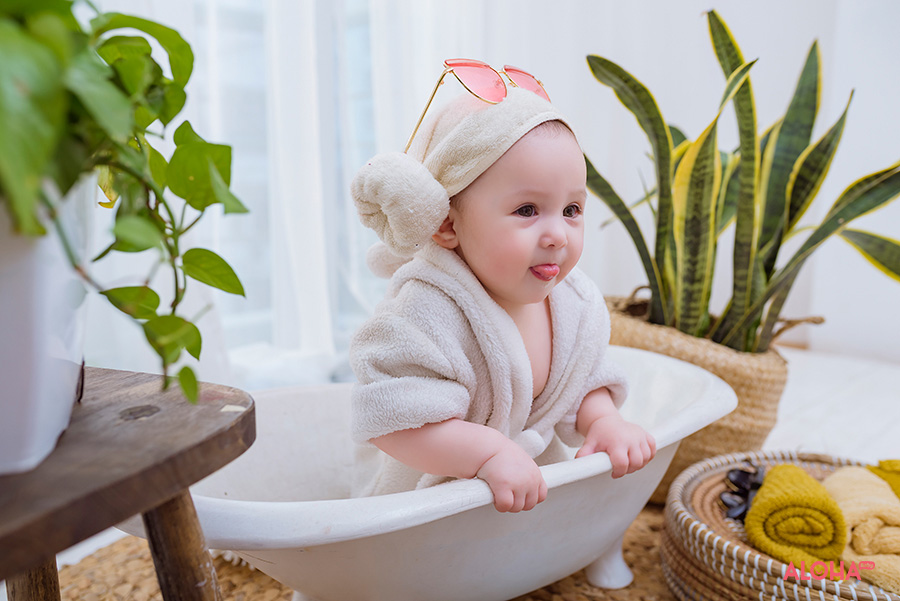 album ảnh bé gái lai tây siêu cute